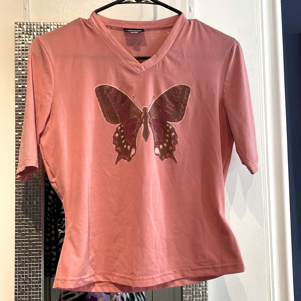 Vintage 1990s butterfly shirt